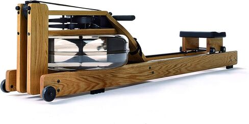 آلة التجديف من WaterRower من خشب البلوط مع شاشة S4 | صنع في الولايات المتحدة الأمريكية | آلة إيرج أصلية مصنوعة يدويًا للاستخدام المنزلي وصالة الألعاب الرياضية | أفضل ضمان in Kuwait