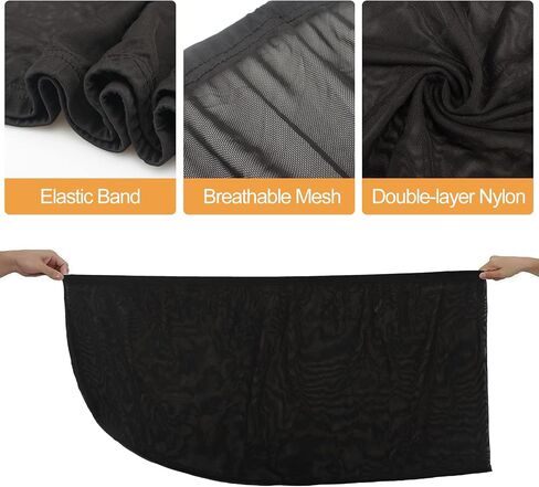 T Tersely 2 Packs Window Sock【No need adhesive tapes】Car Window Sun Shade Breathable Elastic Mesh Car Rear Side Window Shade-Universal Fit for Most of Cars-Protect Kids from The Sun-Cover Full Windows in Saudi Arabia