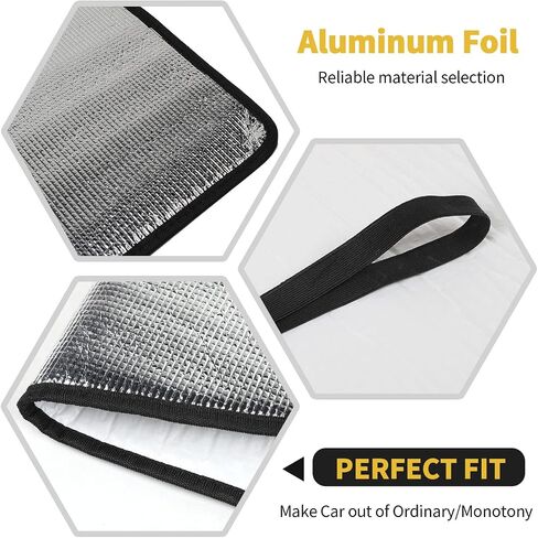 RT-TCZ Windshield Sunshade Sun Shade Heat Shield Window Sun Visor Mat for Ford F150 2009-2014,US Flag in Saudi Arabia