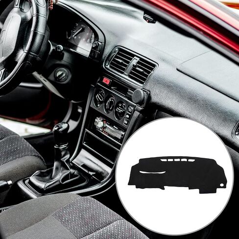 X AUTOHAUX Car Dashboard Cover Nonslip Mat Protector Carpet for Honda Civic 2006 2007 2008 2009 2010 2011 in Saudi Arabia