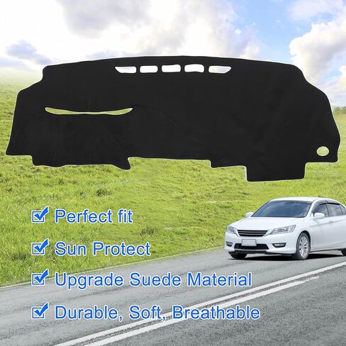 X AUTOHAUX Car Dashboard Cover Nonslip Mat Protector Carpet for Honda Civic 2006 2007 2008 2009 2010 2011 in Saudi Arabia