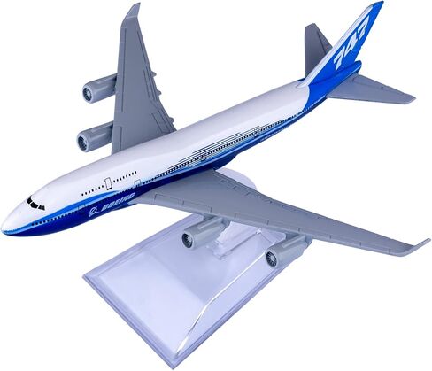 نموذج طائرة بمقياس 1:400 نموذج طائرة KLM Holland 747 نموذج طائرة من سبيكة معدنية طائرات مصبوبة للهدايا والتحصيل (هولندا 747) in Kuwait