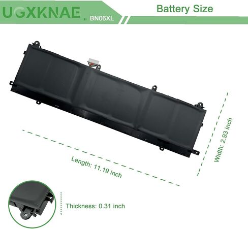 BN06XL L68299-005 بطارية لجهاز HP Spectre X360 15-EB 15T-EB 15-EB0005NI 15-EB0005UR 15-EB0025TX 15-EB0035TX 15-EB0083NR 15-EB0011NA S15-EB0917N سلسلة دفتر HSTNN-IB9A L68235-1C1 BN06072XL in Saudi Arabia