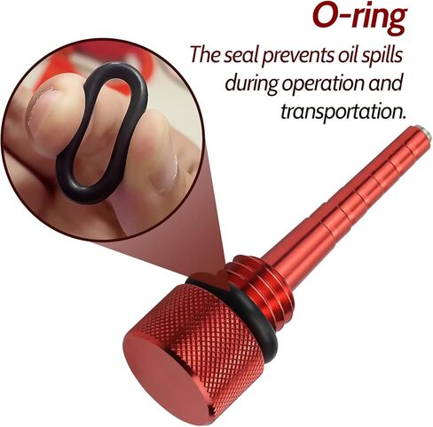 عصا غمس الزيت المغناطيسية المتوافقة مع مولد بريداتور 3500 العاكس عصا غمس الزيت المغناطيسي لمولد بريداتور 3500 عصا غمس الزيت المغناطيسي (أحمر) in Kuwait