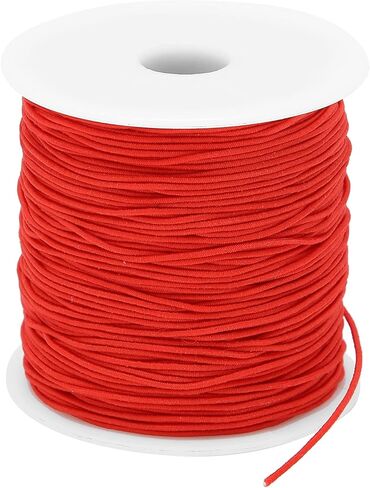 حبل سلسلة، أساور حبلية مرنة مصنوعة يدويًا من الخرز القلائد لصنع الملابس لصنع الحواف للخياطة in Kuwait