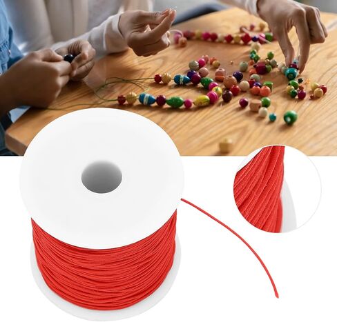 حبل سلسلة، أساور حبلية مرنة مصنوعة يدويًا من الخرز القلائد لصنع الملابس لصنع الحواف للخياطة in Kuwait