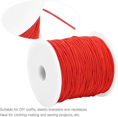 حبل سلسلة، أساور حبلية مرنة مصنوعة يدويًا من الخرز القلائد لصنع الملابس لصنع الحواف للخياطة in Kuwait