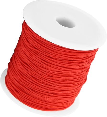 حبل سلسلة، أساور حبلية مرنة مصنوعة يدويًا من الخرز القلائد لصنع الملابس لصنع الحواف للخياطة in Kuwait