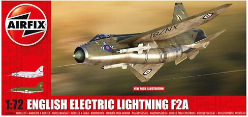 Airfix الإنجليزية الكهربائية البرق F2A 1:72 RAF الطيران العسكري البلاستيك أطقم منمذجة A04054A in Saudi Arabia