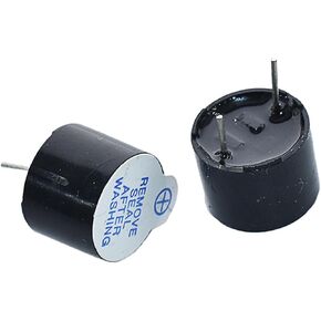 Big 5V Active Buzzer Magnetic Long Continous Beep Tone Alarm Ringer 12mm Active Piezo Buzzers Fit for Computers Printers in Saudi Arabia