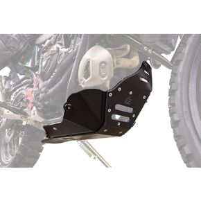 TUSK هادئة Glide Adventure Skid Plate Black مع واقي ربط متوافق مع Yamaha Tenere 700 2022-2024 in Saudi Arabia
