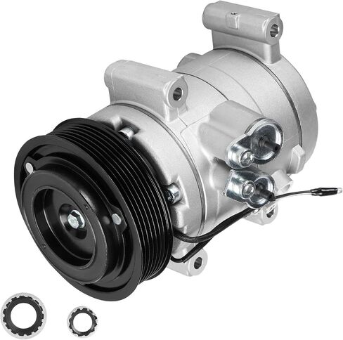 Air Conditioner A/C Compressor with Clutch Fit for Toyota Tacoma 2.7L 4.0L 2005 2006 2007 2008 2009 2010 2011 2012 2013 2014 2015 2005-2015, 【Without Sensor】1010835 1110835 1210835 in Saudi Arabia