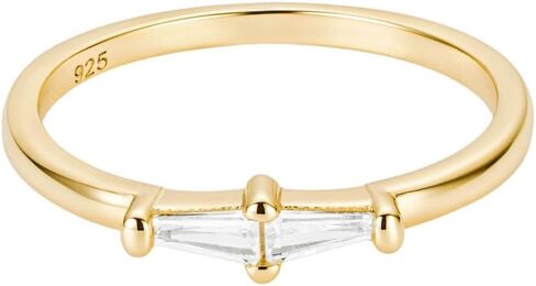 CAITLYNMINIMALIST Dainty 18K Gold Sterling Silver CZ Diamond Stackable Eternity Beaded Wave Heart Band Stacking Ring for Women Gift for Her in Saudi Arabia