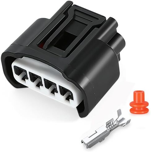 Ignition Coil Connector Female Connector Plug Harness Pigtail Compatible with HS250h Toyota Scion Pontiac Chevrolet Chevy Lexus L4 2.4L Pack of 4 in Kuwait