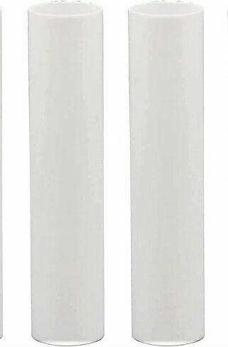 #US Pair (2) - 4" White Plastic Base Candle Covers/Sleeves (7/8" OD) in Saudi Arabia
