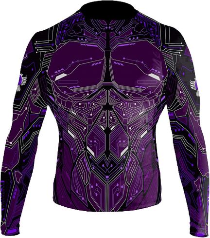 Raven Fightwear Men's Cybernetic Rash Guard MMA BJJ in Kuwait