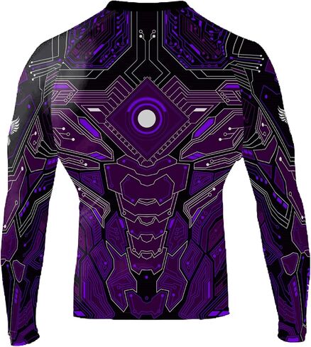 Raven Fightwear Men's Cybernetic Rash Guard MMA BJJ in Kuwait