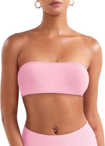 Voyjoy Impact Bandeau brak bra proot bandeau Basic Tank Top قابلة للتعديل مرة أخرى in Kuwait