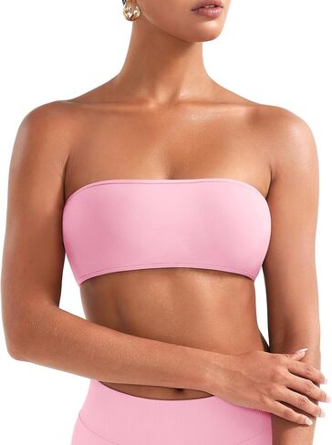 Voyjoy Impact Bandeau brak bra proot bandeau Basic Tank Top قابلة للتعديل مرة أخرى in Kuwait