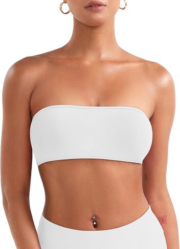 Voyjoy Impact Bandeau brak bra proot bandeau Basic Tank Top قابلة للتعديل مرة أخرى in Kuwait