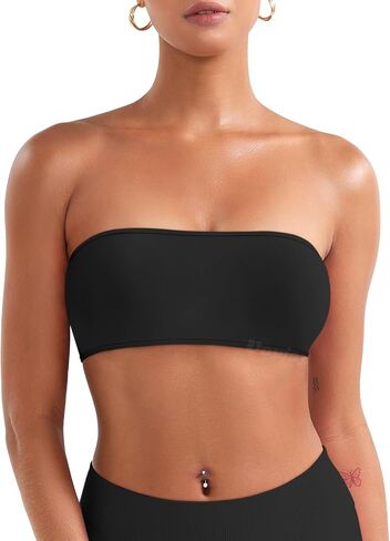 Voyjoy Impact Bandeau brak bra proot bandeau Basic Tank Top قابلة للتعديل مرة أخرى in Saudi Arabia