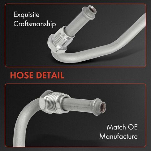 A-Premium Power Steering Pressure Hose Line Assembly Compatible with Ram 4500, 5500, 2013 2014 2015, Hydroboost To Gear in Saudi Arabia