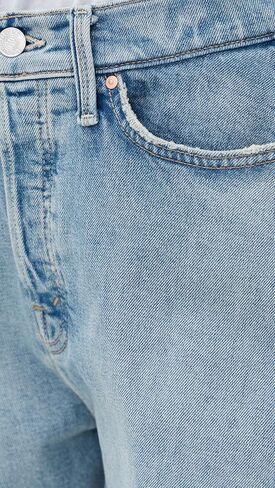 MOTHER Women's The Flutter Fray Jean Shorts in Saudi Arabia