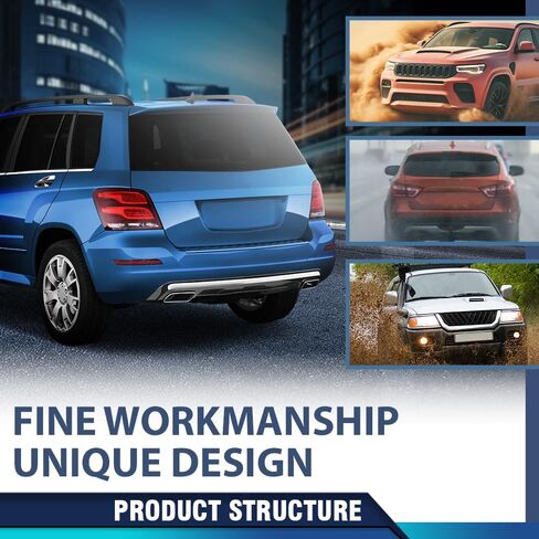 Pit66 الخلفية العاكس الأيسر الأيسر متوافق مع Benz GLK-Class W204/X204 GLK200 GLK250 GLK260 GLK280 GLK300 GLK350 GLK500 2013-2015 2048200374 ، A2048200374 in Kuwait