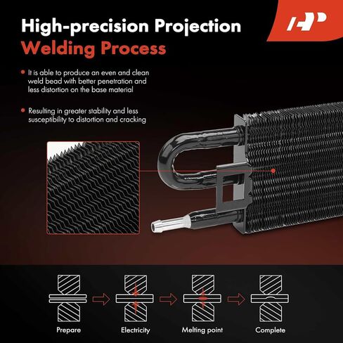 A-Premium Power Steering Oil Cooler Compatible with Dodge Charger 2006-2010 2012-2019, Challenger 2008-2014 & Chrysler 300 2005-2010 2012-2014, 2.7L 3.5L 3.6L 5.7L 6.1L 6.2L 6.4L in Saudi Arabia