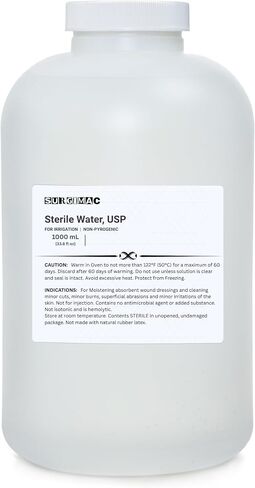 Sterile Water for Irrigation Pour Bottle (1000 mL) in Saudi Arabia