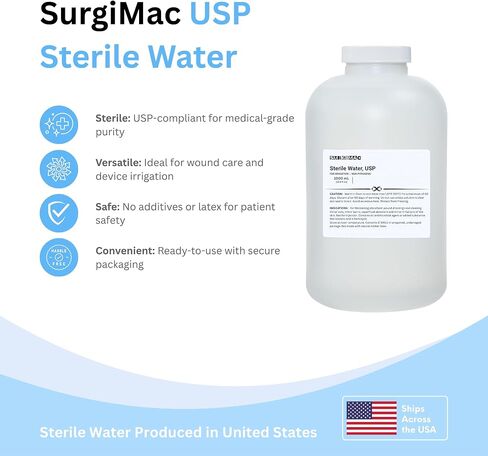 Sterile Water for Irrigation Pour Bottle (1000 mL) in Saudi Arabia