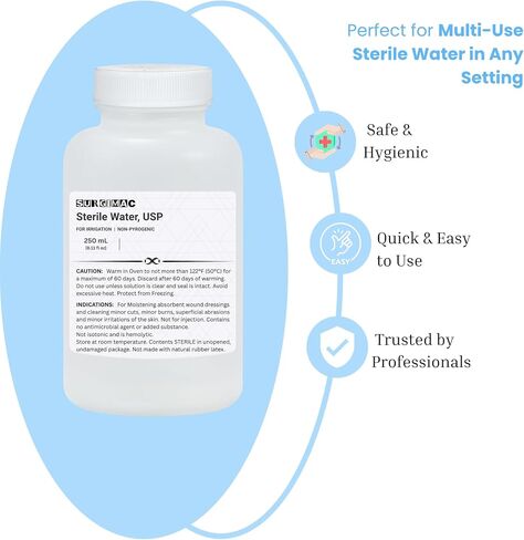 Sterile Water for Irrigation Pour Bottle (1000 mL) in Saudi Arabia