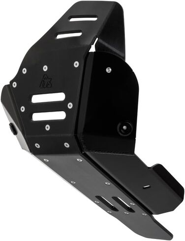 TUSK هادئة Glide Adventure Skid Plate Black مع واقي ربط متوافق مع Yamaha Tenere 700 2022-2024 in Saudi Arabia