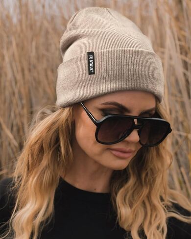 FURTALK 3 Pack Beanie for Men Women Unisex Cuffed Thick Knitted Unisex Winter Hat Skull Cap in Saudi Arabia