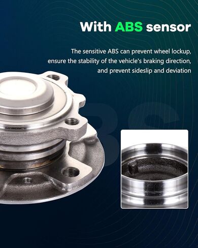 SCITOO 513359 Wheel Bearing and Hub Front Compatible 328i 335i 320i 328d 2012-2016 228i 335i GT xDrive 340i 428i 435i Gran Coupe 513359 W in Saudi Arabia