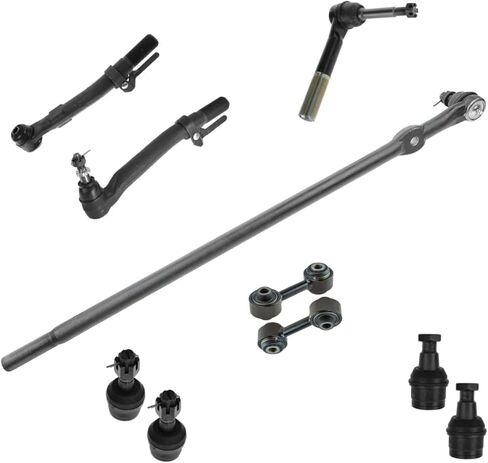 Kit Tie Rod End Ball Joint Sway Bar for Ford for F250 SuperDuty 5.4L/6.4L/6.8L 2008-2010 for F350 SuperDuty 5.4L/6.4L/6.8L 2008-2010 Truck Sealed-Greasable or Sealed in Saudi Arabia