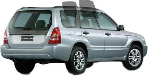 Precut Windows Tint Film All Sides Cars Sun Blocking Protection Privacy Anti Shatter Glass 2 Ply Film Any Tint Shade kit for Subaru Forester 2003-2007 in Saudi Arabia