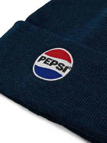 Tee Luv Pepsi Beanie - Pepsi Cola Soda Logo Hat (Navy Blue) in Saudi Arabia