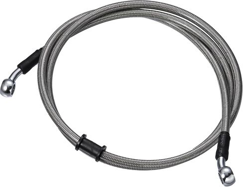Motoforti 70 سم 27.56 "دراجة نارية مضفر خراطيم مخلب خراطيم خط خراطيم أنبوب خط الخانق خط الوقود أنبوب الألياف الكربون الأسود للدراجة الأوساخ ATV in Saudi Arabia
