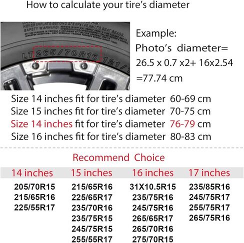 Texas Flag Flag Tyre Tyre Cover Cover Rust-Probrack Wheel Cover Fit ، RV ، سيارات الدفع الرباعي والعديد من المركبات (14 ، 15 ، 16 ، 17 بوصة) in Saudi Arabia