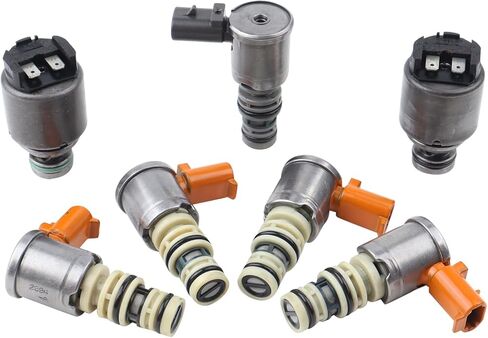 7Pcs 5-Speed 1000/2000 Allison Transmission Shift Solenoid Kit Compatible with 2001-2005 Chevrolet GMC Duramax Diesel Models Replace# D116420A 29533074 29533075 29536833 in Kuwait