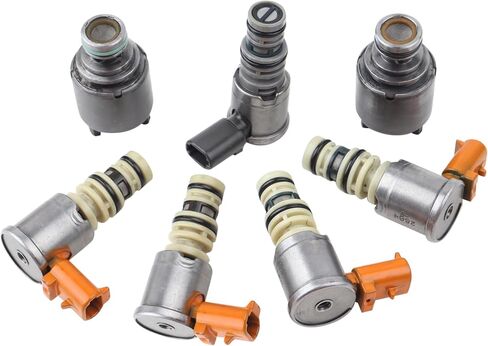 7Pcs 5-Speed 1000/2000 Allison Transmission Shift Solenoid Kit Compatible with 2001-2005 Chevrolet GMC Duramax Diesel Models Replace# D116420A 29533074 29533075 29536833 in Kuwait