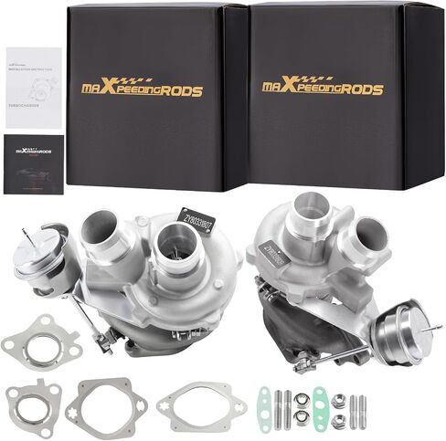 MaxPeedingRods K03 Turbo Turboarger Side Left & Rights For Ford Navigator Expedition Transit 150 250 350 2015-2016 ، Ford EcoBoost F150 Pickup 3.5L 272KW 365HP ، Basic VL Series in Saudi Arabia