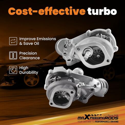 MaxPeedingRods K03 Turbo Turboarger Side Left & Rights For Ford Navigator Expedition Transit 150 250 350 2015-2016 ، Ford EcoBoost F150 Pickup 3.5L 272KW 365HP ، Basic VL Series in Saudi Arabia