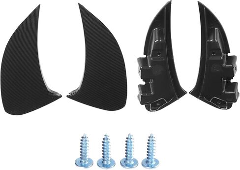 Carbon Fiber Rear Bumper Air Vent Cover 2PCS replacement for CLA C118 CLA35 AMG 2020 2021 in Saudi Arabia