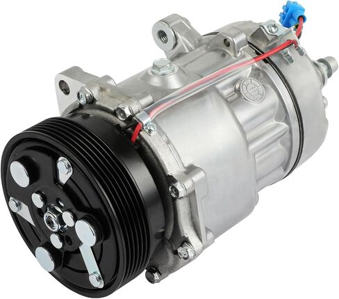 SCITOO AC Compressor CO 1206JC Compatible for VW for Type 1 for Jetta for Golf 1.8L 2.0L 1998 1999 2000 2001 in Saudi Arabia