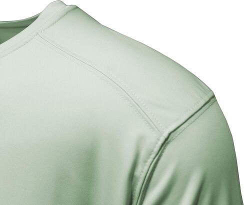 Stop Ocean Plastic Pollution Men's UPF 50+ UV Sun Protection Repreve® Long Sleeve T-Shirt in Saudi Arabia