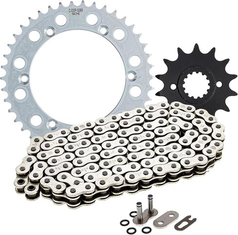 NICHE Drive Sprocket Chain Combo for Kawasaki KLX250 Front 14 Rear 42 Tooth 520 X-Ring 106 Links in Saudi Arabia