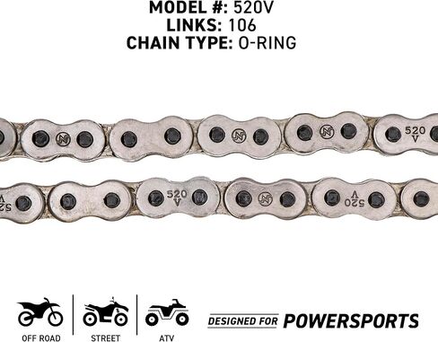 NICHE Drive Sprocket Chain Combo for Kawasaki KLX250 Front 14 Rear 42 Tooth 520 X-Ring 106 Links in Saudi Arabia