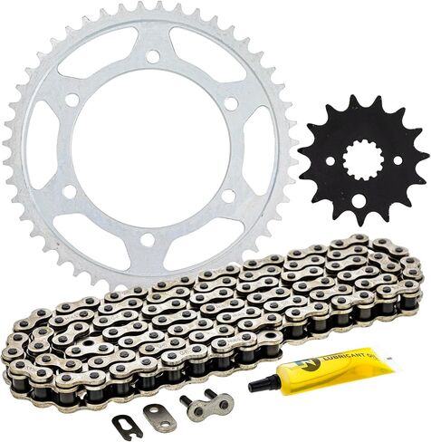 NICHE Drive Sprocket Chain Combo for Yamaha YZF600R Front 15 Rear 47 Tooth 530VM-X X-Ring 108 Links in Saudi Arabia